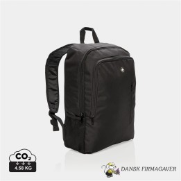 Swiss Peak 17” business laptop rygsæk, sort