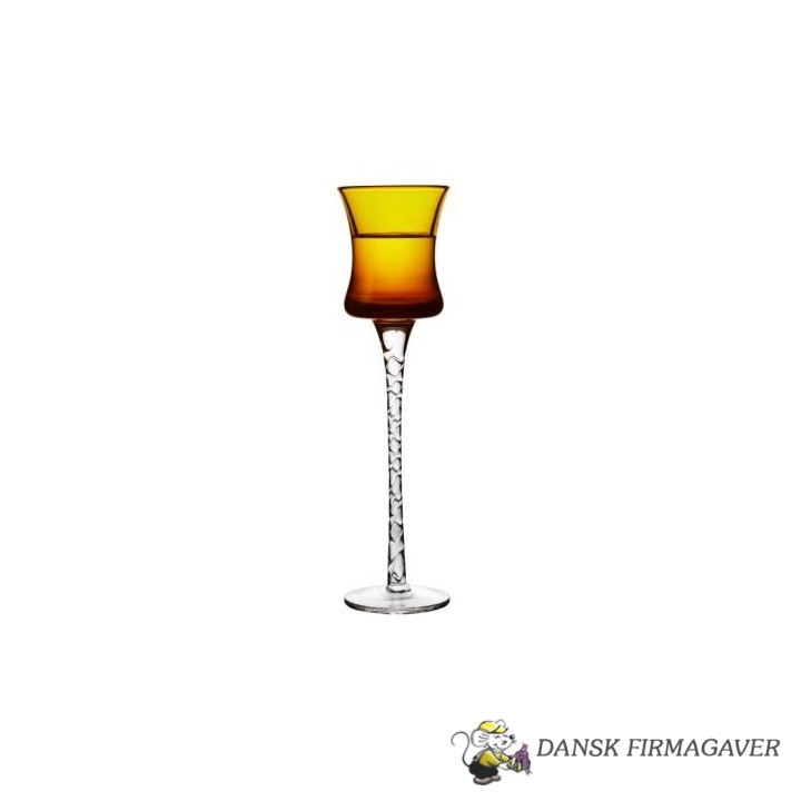 Lyngby Glas London Snapseglas 18 cm 6 stk. Assorterede