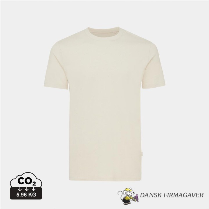 Iqoniq Manuel ufarvet t-shirt i genanvendt bomuld