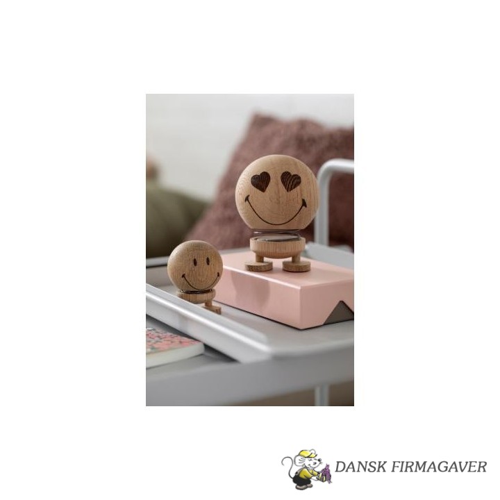 Hoptimist Smiley Hoptimist 4,5 x 5,6 x 6,6 cm S Raw oak