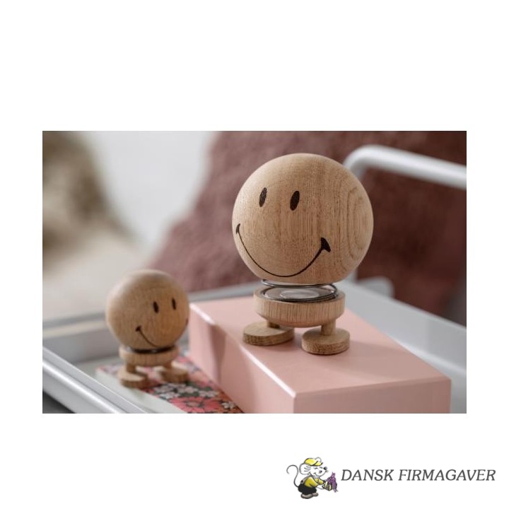 Hoptimist Smiley Hoptimist 4,5 x 5,6 x 6,6 cm S Raw oak