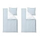 Södahl Frame Sengetøjsæt i linen Blue, vælg mellem 200 / 220 cm. Varenummer: FH31051