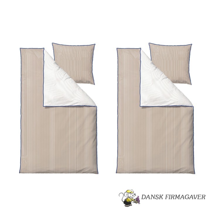 Södahl Frame Sengetøjsæt i linen Blue, vælg mellem 200 / 220 cm. Varenummer: FH31051