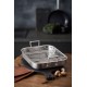 Pillivuyt Gourmet Somme Bradepande m/rist 32 x 26,5 x 5,5 cm Stål