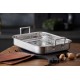 Pillivuyt Gourmet Somme Bradepande m/rist 32 x 26,5 x 5,5 cm Stål