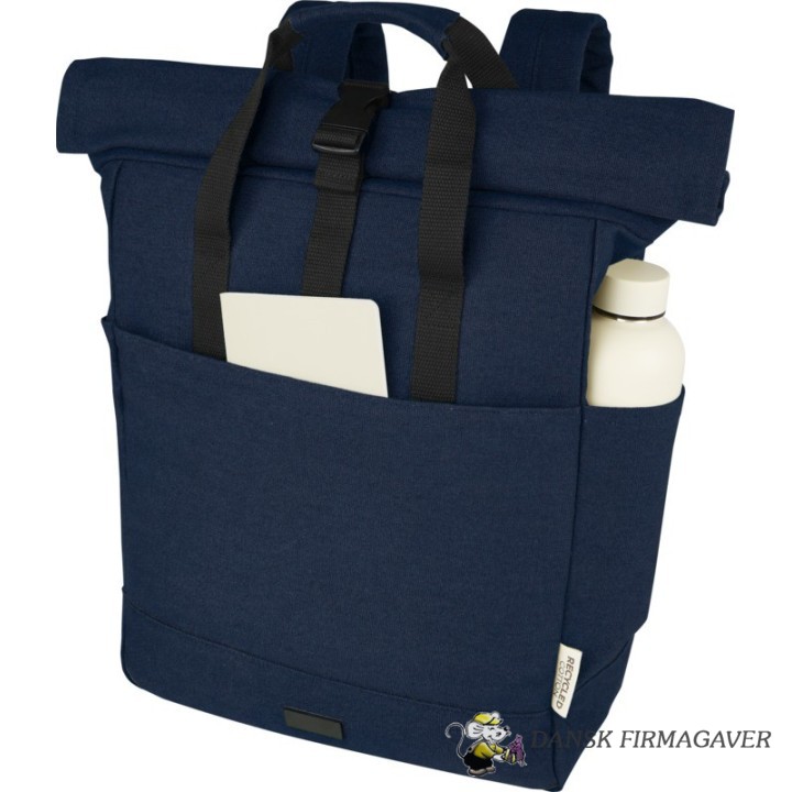 Joey 15 tommers GRS genanvendt canvas rolltop laptoprygsæk 15 L