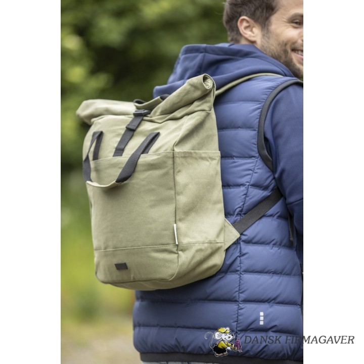 Joey 15 tommers GRS genanvendt canvas rolltop laptoprygsæk 15 L