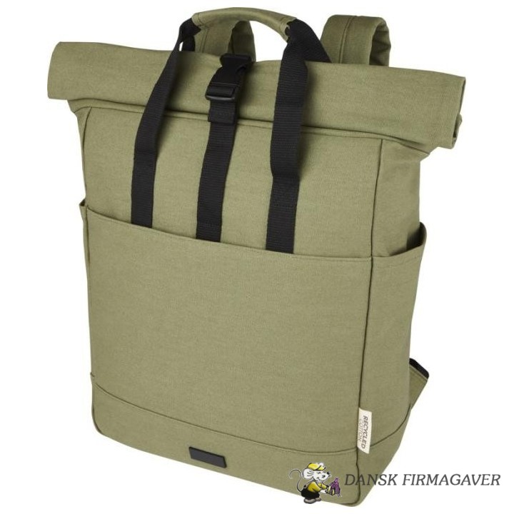 Joey 15 tommers GRS genanvendt canvas rolltop laptoprygsæk 15 L