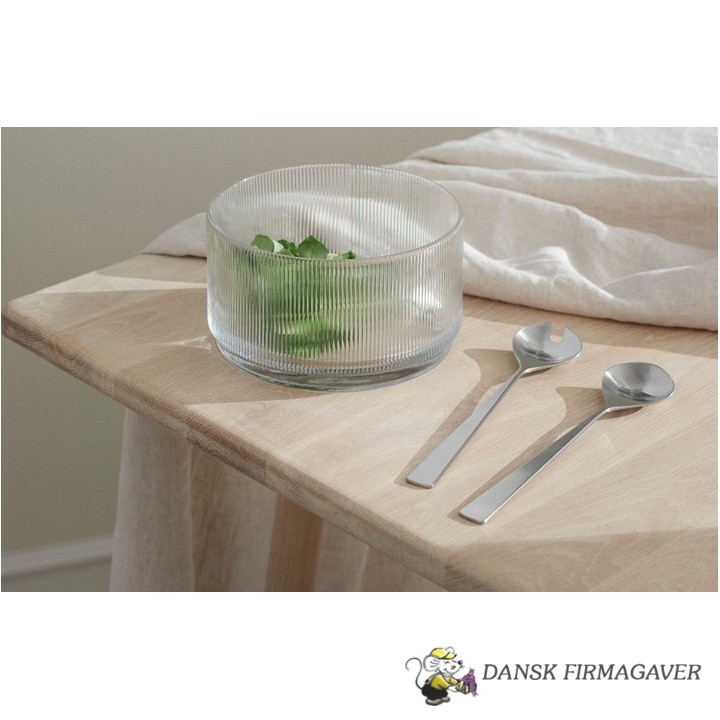 Stelton Pilastro serveringsskål & Maya salatbestik
