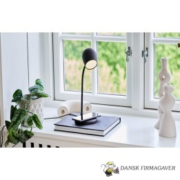 Kreafunk Ellie bordlampe med højtaler og trådløs opladning