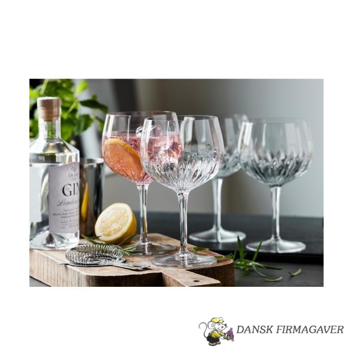 Luigi Bormioli Mixology Spansk gin & tonic-glas 80 cl 4 stk. Klar