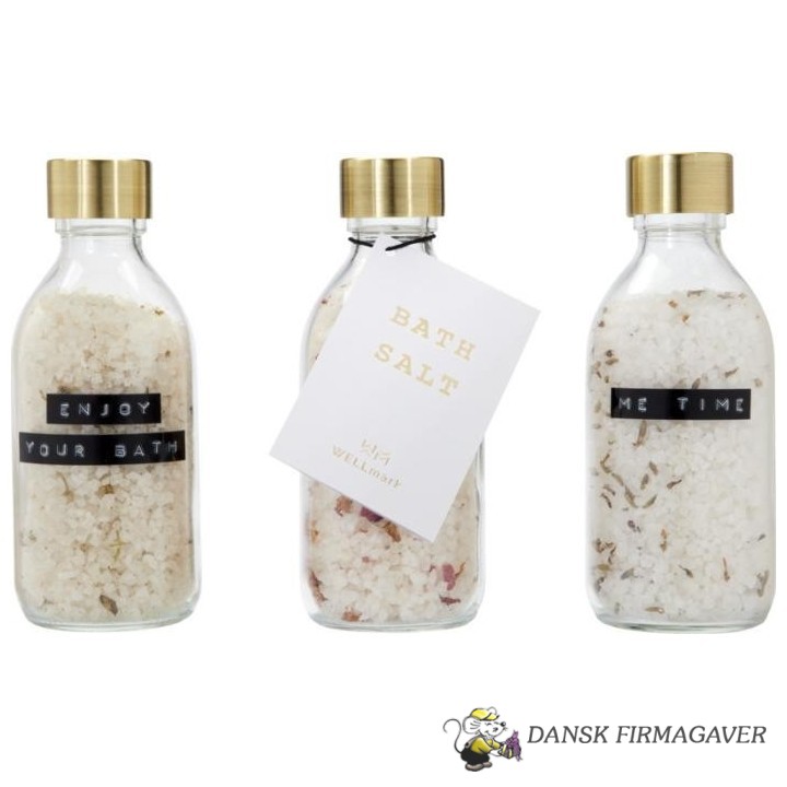 WELLmark Just Relax 3-delt 200 ml badesalt gavesæt