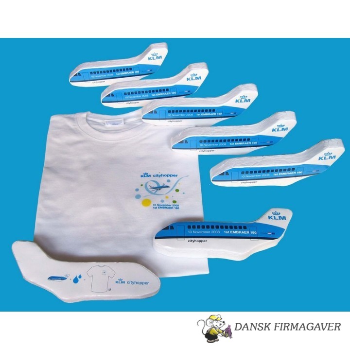 T-shirt pres-set med logo
