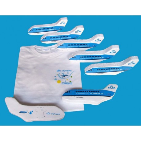 T-shirt pres-set med logo