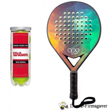 PADELBAT INKL: 3 BOLDE