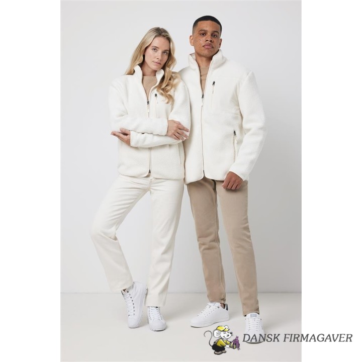Iqoniq Diran fleecejakke af genanvendt polyester med luv