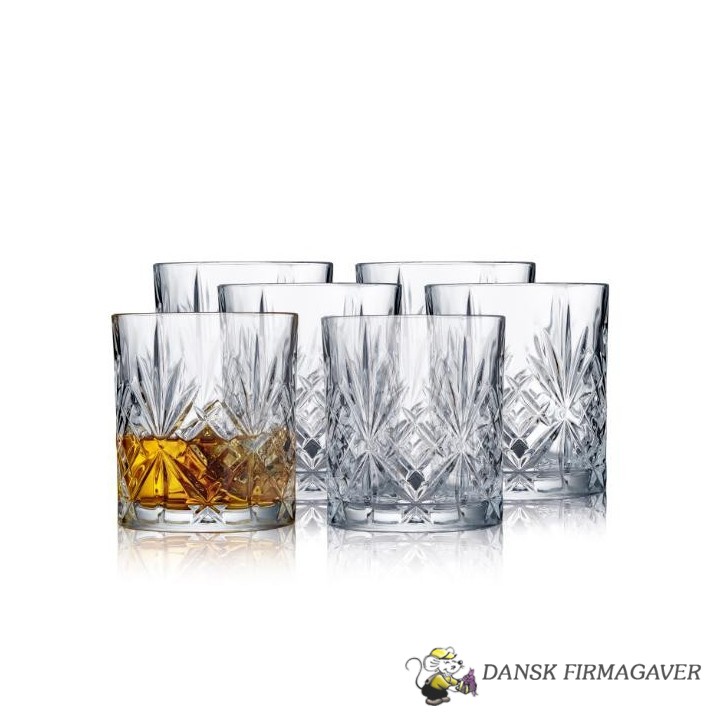 Lyngby Glas Krystal Melodia Whiskyglas 31 cl 6 stk.
