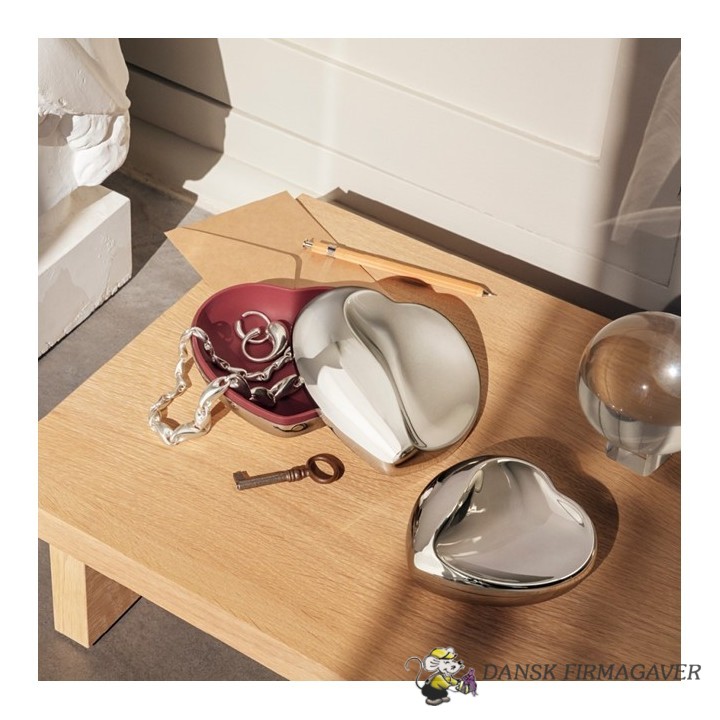 HEART BOX , stort RUSTFRIT STÅL