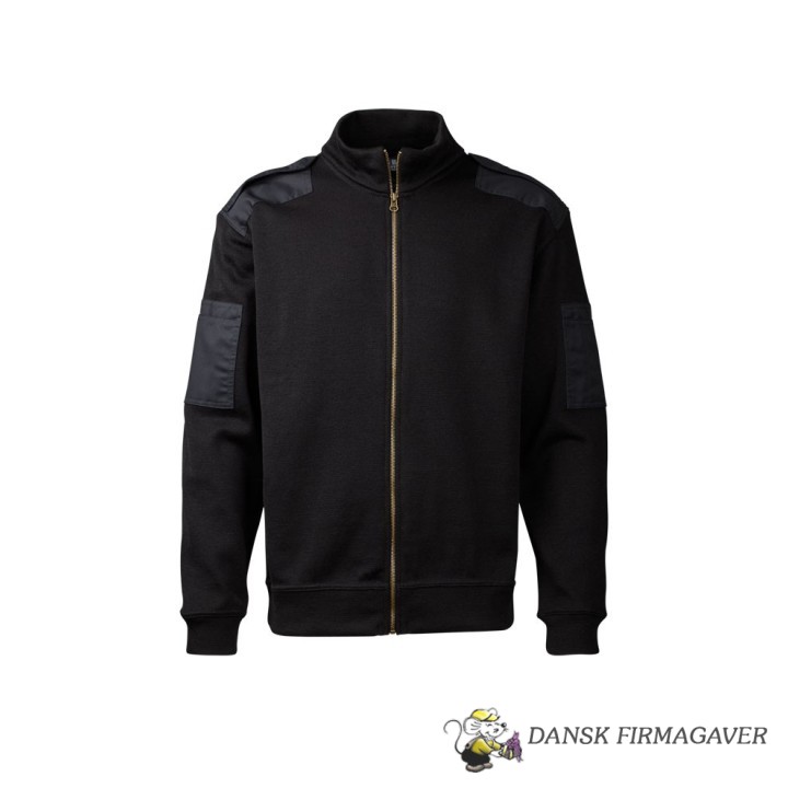 Zip-hals pullover -Chauffør bluse