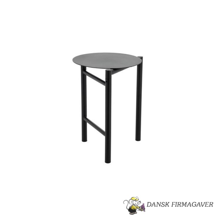 Zone Denmark Disc Skammel Dia 33 x 45 cm Black