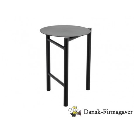 Zone Denmark Disc Skammel Dia 33 x 45 cm Black