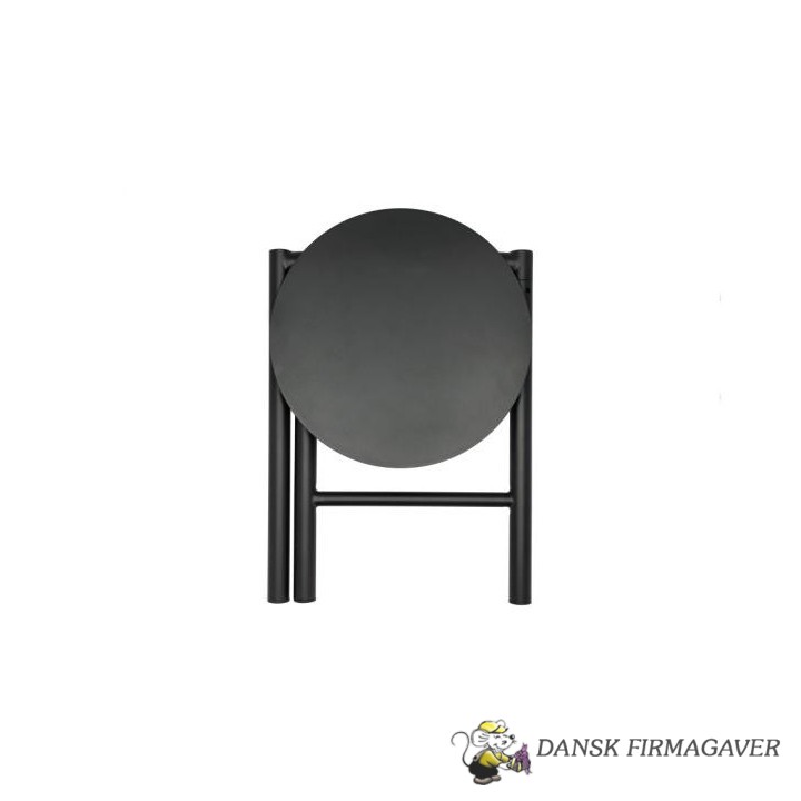 Zone Denmark Disc Skammel Dia 33 x 45 cm Black