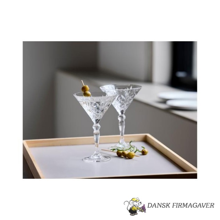 Lyngby Glas Krystal Melodia Cocktailglas 21 cl 4 stk.