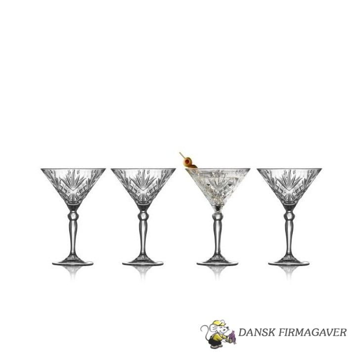 Lyngby Glas Krystal Melodia Cocktailglas 21 cl 4 stk.