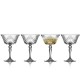 Lyngby Glas Krystal Melodia Champagneskål 26 cl 4 stk.