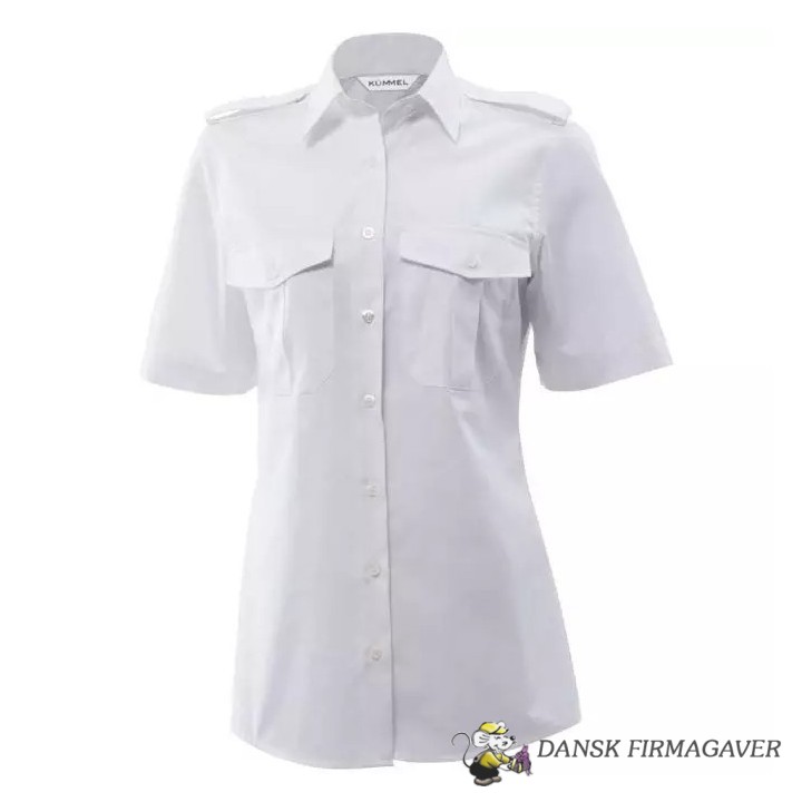 Bosweel uniforms- /pilotskjorte med skulderstropper