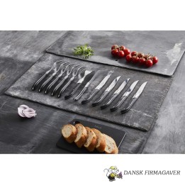 Steakknivesæt M. 12 knive og 12 gafler. Varenummer: FNSTEAK12