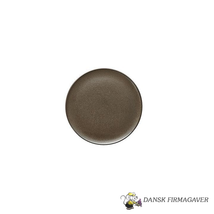 RAW Metallic Brown - frokost tallerken  1 stk 23 cm