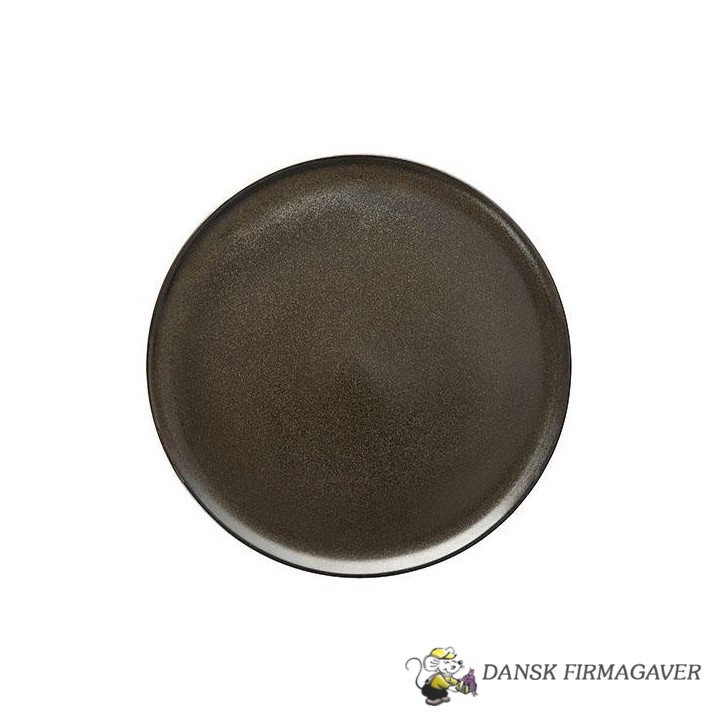 RAW Metallic Brown - middags tallerken  1 stk 28 cm