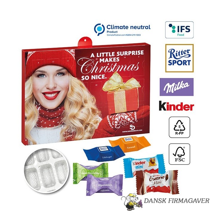 Julekalender med logo