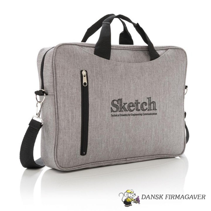 Basic 15” laptop taske, grå