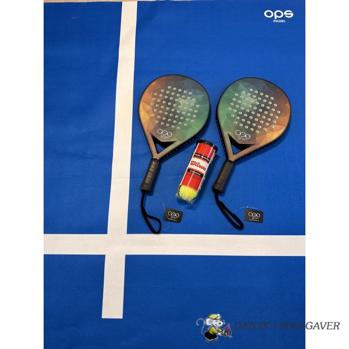 2 X OUR PADEL STORY PADELBAT + 3 BOLDE