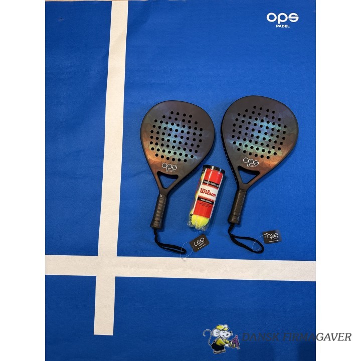 2 X OUR PADEL STORY PADELBAT MED 3 BOLDE