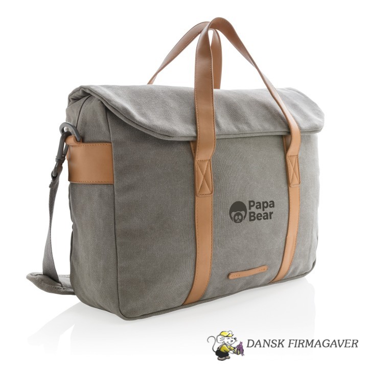 Canvas laptop bag PVC free Item