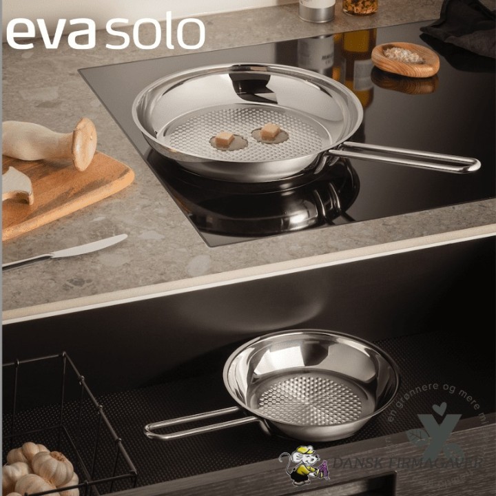 Eva Trio 3 stk. Honeycomb stegepander - GENANVENDT rustfrit stål