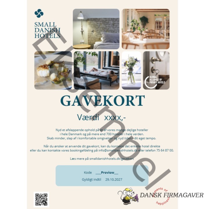 Gavekort Restaurantbesøg