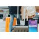 Globetrack RCS rPolyester bagagemærke med global sporing