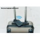 Globetrack RCS rPolyester bagagemærke med global sporing