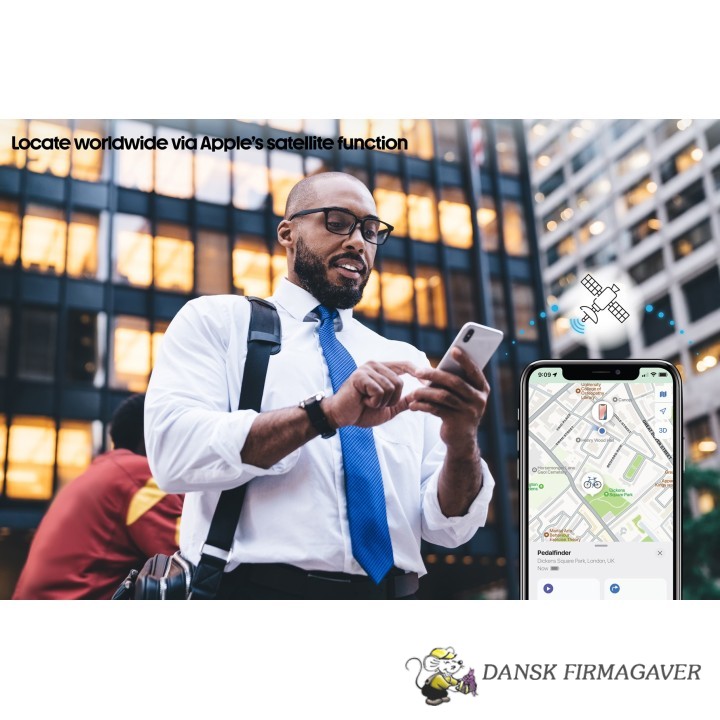 Pedalfinder ringeklokke med global sporing