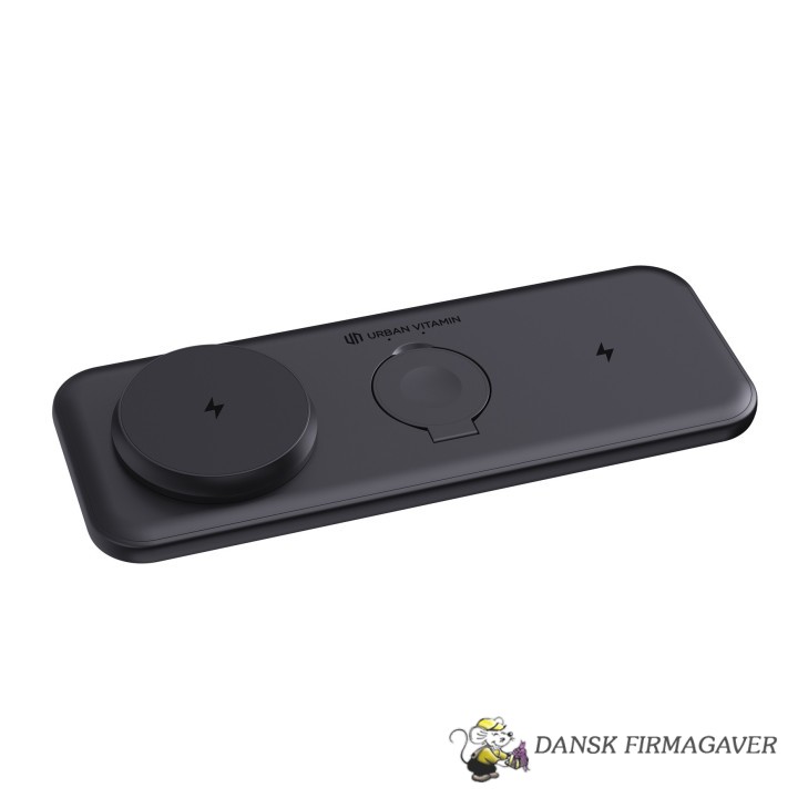 Urban Vitamin Torrance 3 i 1 magnetisk 15W oplader