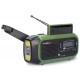 Bærbar DAB+/FM nødradio med solpanel
