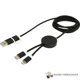 Alasia 5-i-1 kabel 150 cm datasynkronisering og 27 W hurtigopladningskabel i genvundet aluminium og plast - Rød 12442521