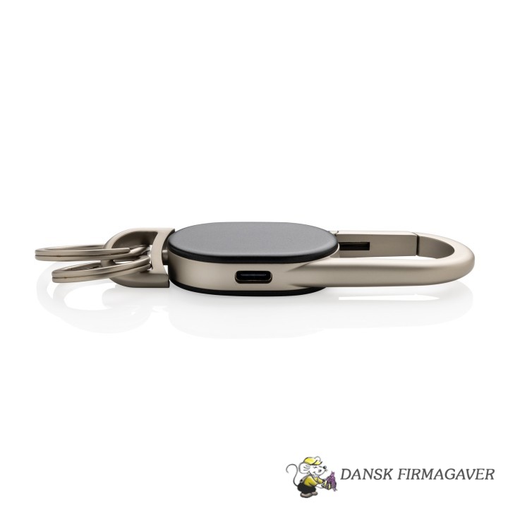 Keyfinder nøglering med global sporing og USB C