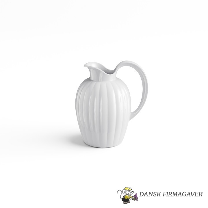 Georg Jensen Bernadotte Kande 50cl porcelæn H:13,8CM