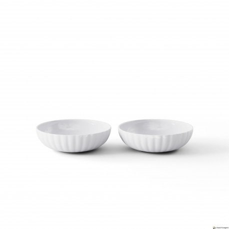 Georg Jensen Bernadotte 2 pak. skåle, porcelæn Ø13,9cm