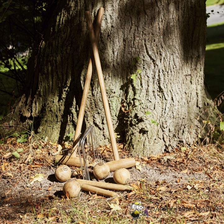 SUSSEX HAVESPIL, SÆT - Kroket -  Stigegolf